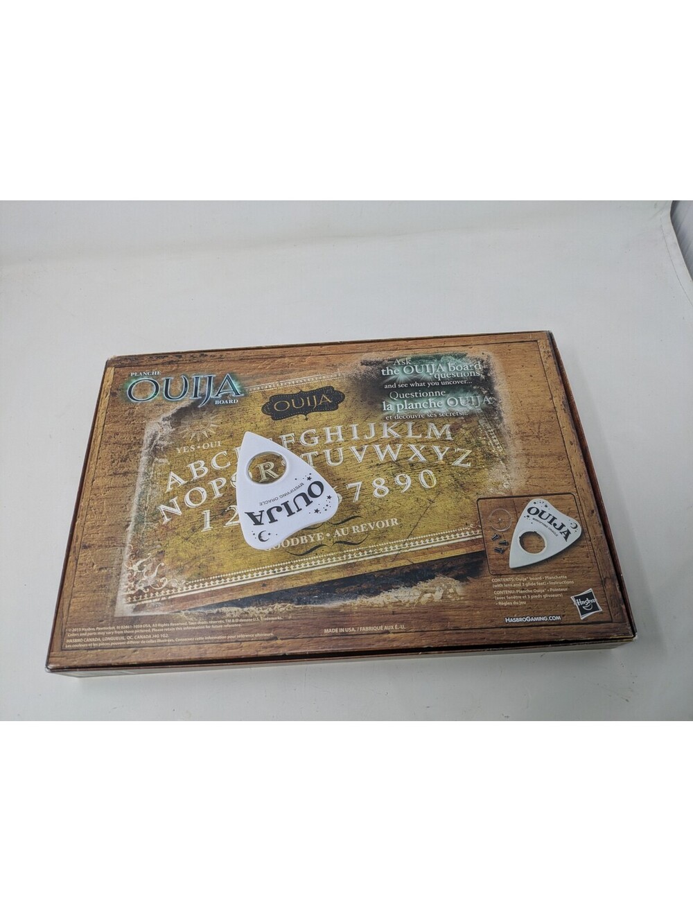 Ouija Board The Mystifying Oracle Game Hasbro with Planchette 2015 - Picture 5 of 5